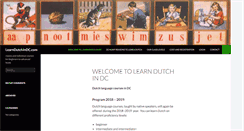 Desktop Screenshot of learndutchindc.com